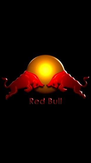 1080x1920 Wallpaper red bull, drink, energy, logo