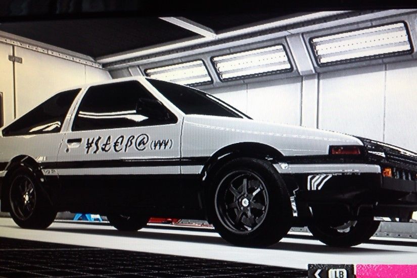 My attempt at making the Initial D AE86... Forza didn't .