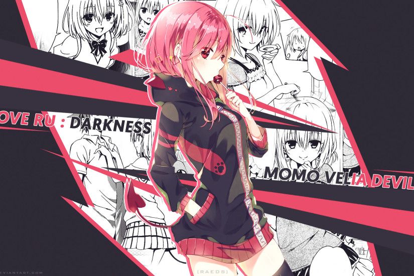 Anime - To Love-Ru: Darkness Momo Velia Deviluke Wallpaper