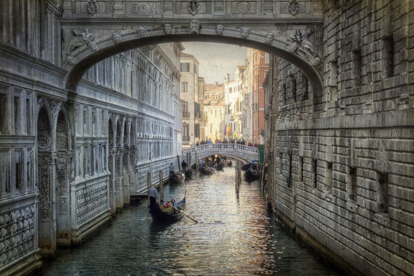 Man Made - Venice Italy Bridge Of Sighs Wallpaper