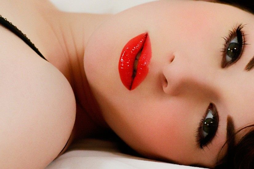 red Lipstick, Women, Stoya Wallpapers HD / Desktop and Mobile Backgrounds