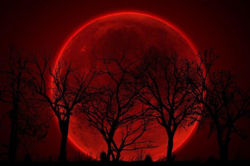 Pics Moons Bloody Red Moon Wallpaper, HQ Backgrounds | HD .
