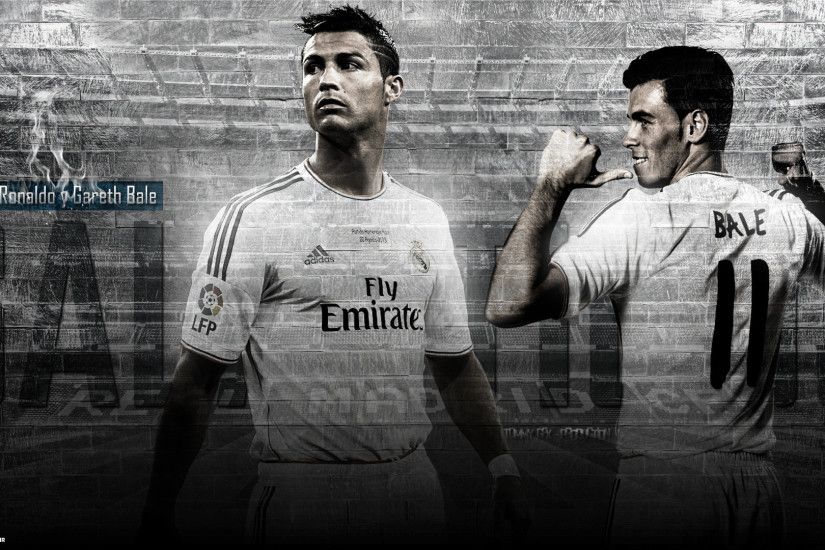 Cristiano Ronaldo and Gareth Bale wallpaper