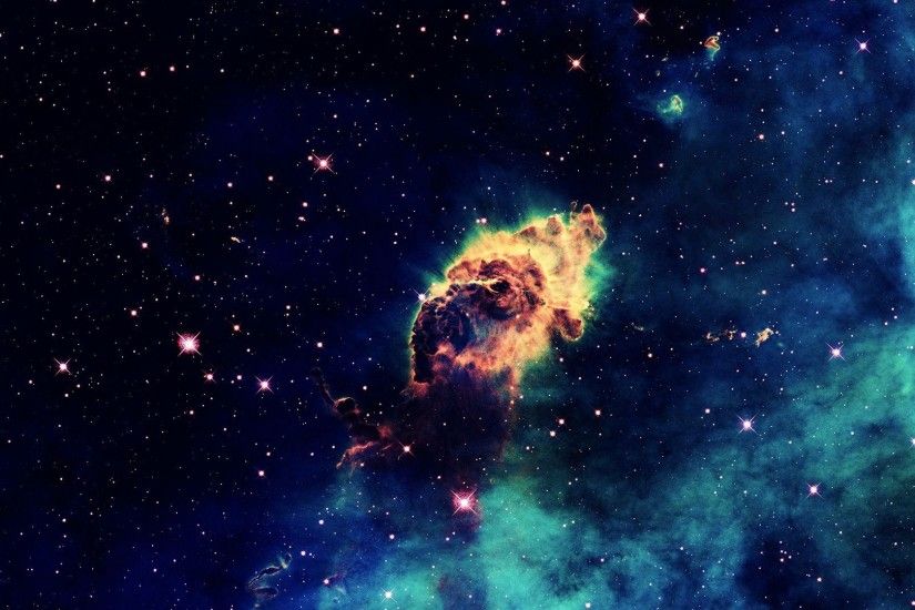 The Carina Nebula ...