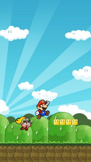 Mario Wallpaper for iphone 5