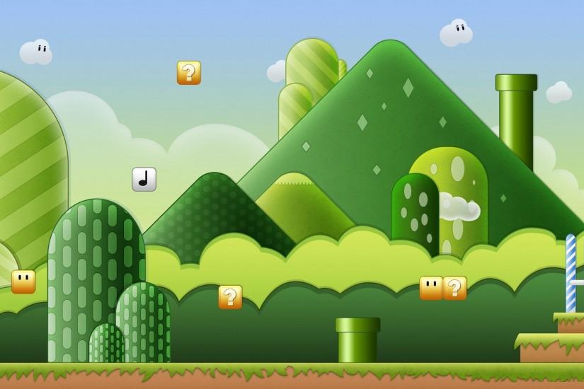 super mario background 2560x1600 for full hd