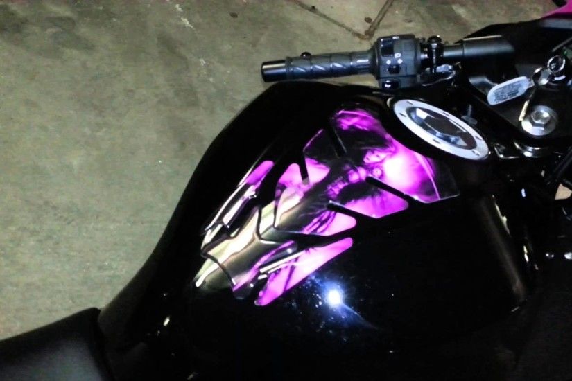 ... Kawasaki Ninja Black And Pink #367