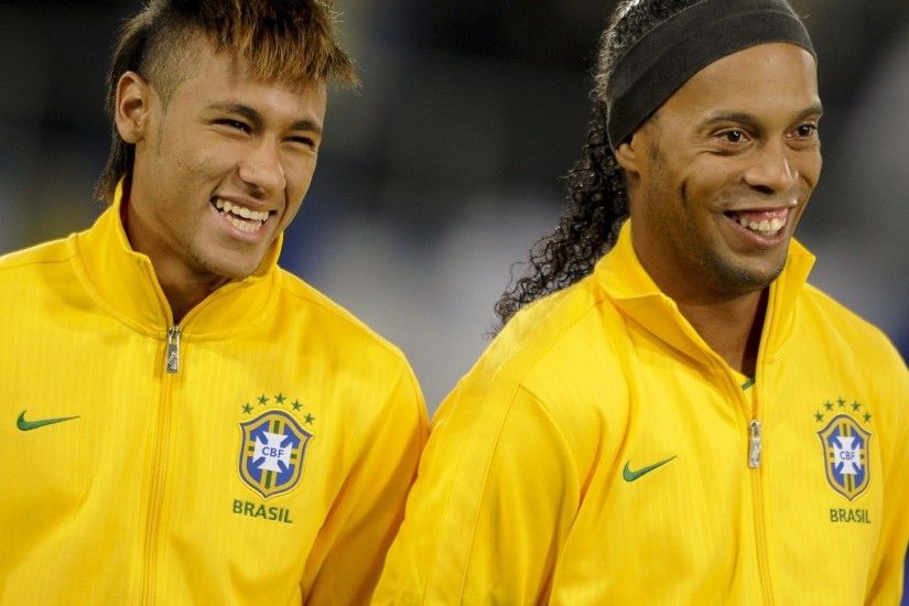 Brazilian neymar jr ronaldinho soccer wallpapers.