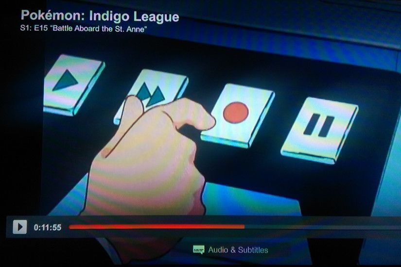 In the PokÃ©mon episode where ash trades butterfree for raticate, what do  these other buttons do?
