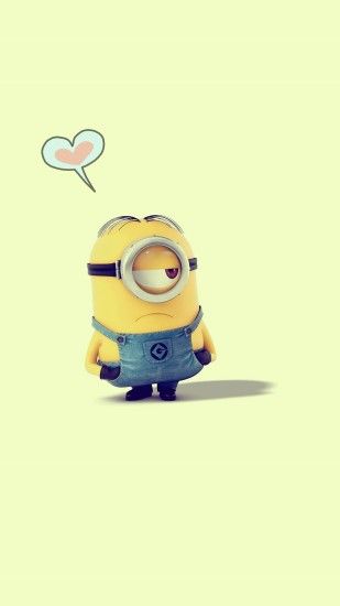 adorable Despicable Me minion apple iphone 6 plus wallpaper HD for 2014  Halloween #2014 #