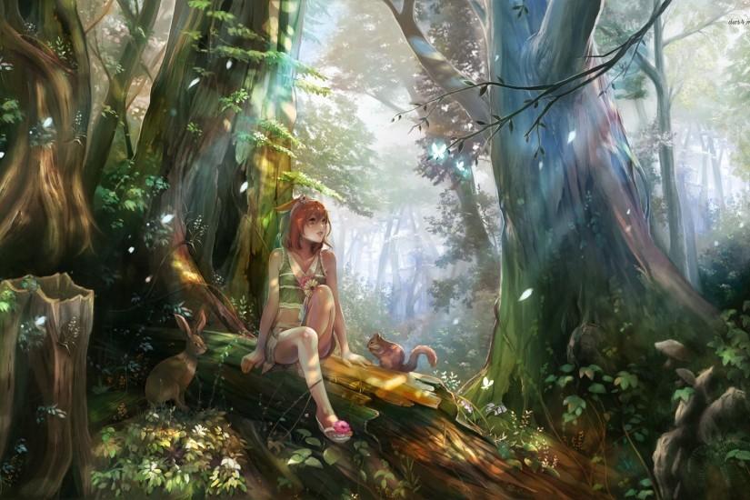 Rabbit Wallpaper, Forest Wallpaper, Hd Wallpaper, Wallpapers, Fantasy  Forest, Magic Forest, Fantasy Art, Anime Hd, Art Anime