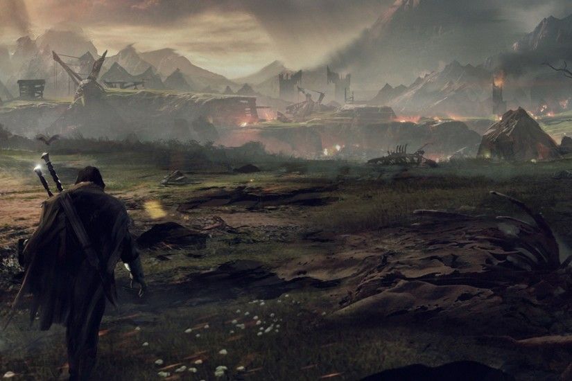 Preview wallpaper middle-earth shadow of mordor, the lord of the rings,  talion