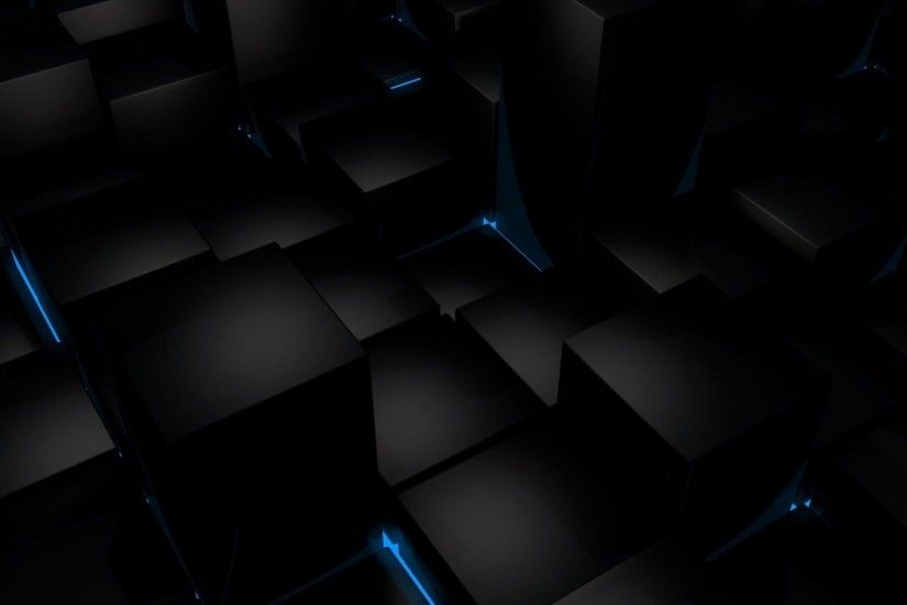 Black And Blue Wallpaper 1920x1080