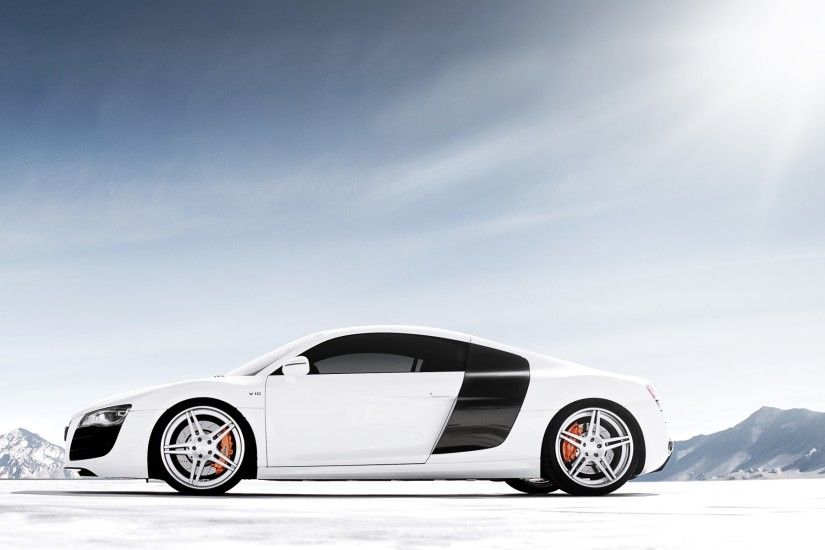 Audi R8 White