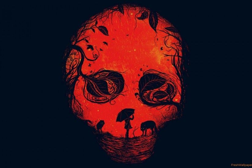 red-skull- Wallpaper: 2560x1600