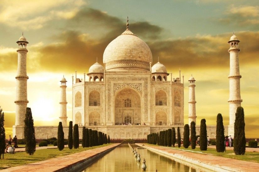 Taj Mahal At Sunset HD Wallpapers HD Wallpapers