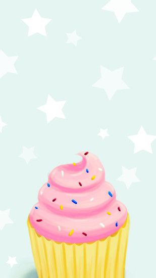 Cartoon-cupcake-wallpaper by ZolMariee on DeviantArt
