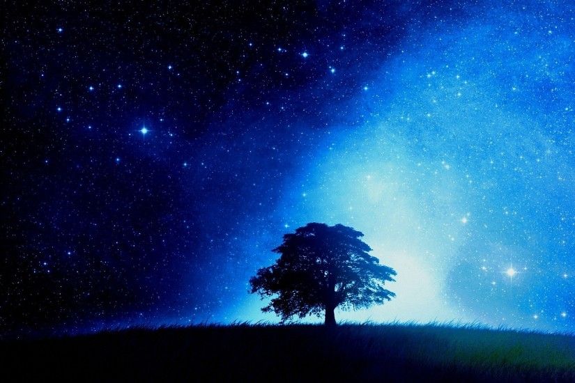 awesome night sky stars nebula