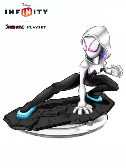 ... Disney Infinity Spider-Gwen Concept by disfan1769