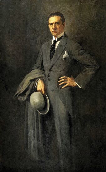 ... Bela Lugosi - painted portrait by DarkSaxeBleu