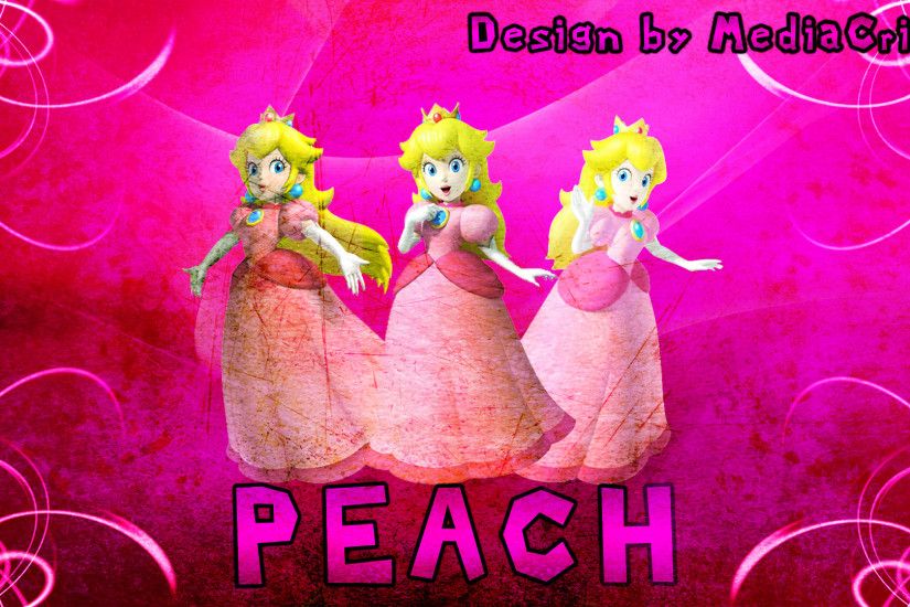 Princess Peach Wallpaper by MediaCriggz Princess Peach Wallpaper by  MediaCriggz