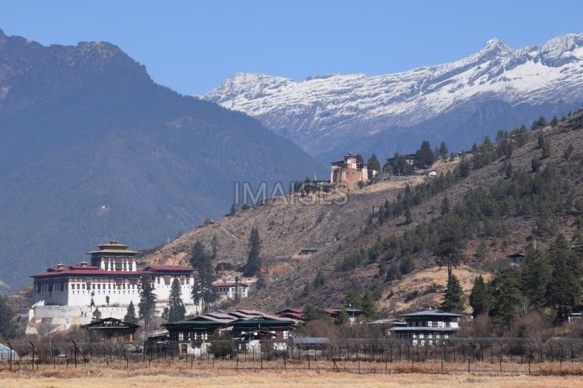 Bhutan, Paro, Landmark, Rinpung Dzong