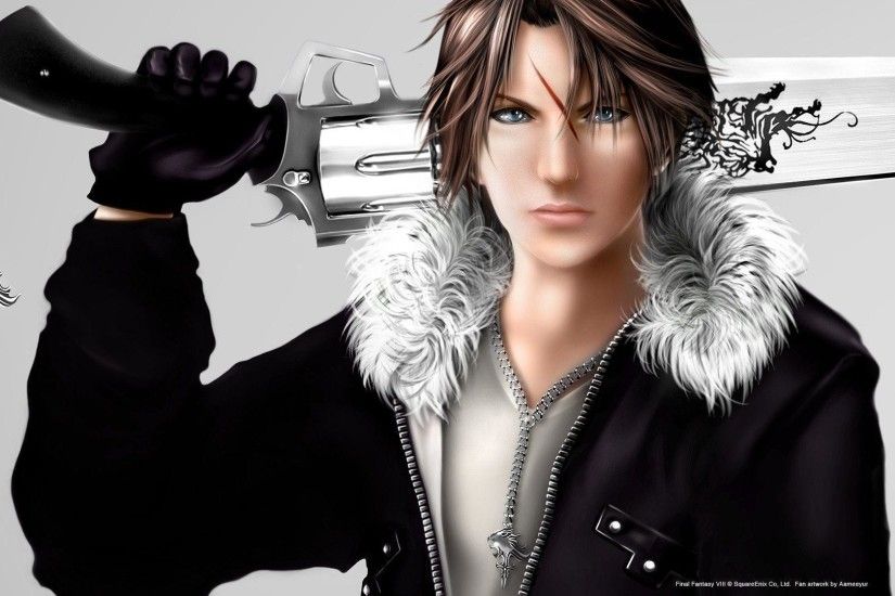 DeviantArt: More Like Squall Leonhart by Aameeyur
