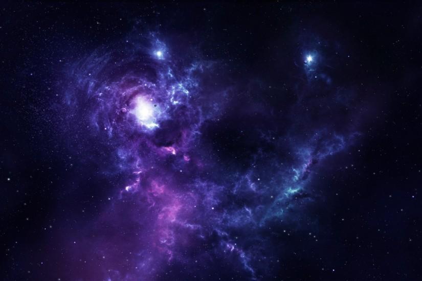 Space Nebula HD Wallpaper via Classy Bro