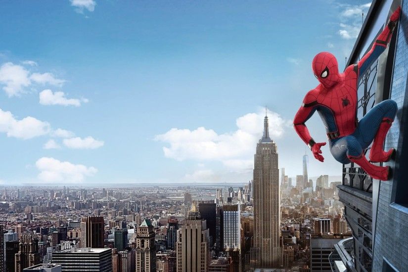 Movie - Spider-Man: Homecoming Spider-Man Tom Holland Wallpaper