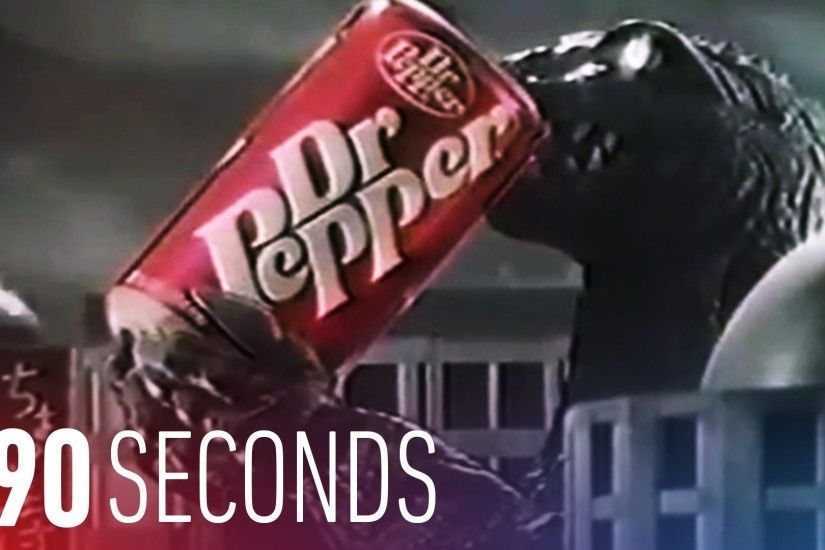 Godzilla's 60 years of destruction and Dr. Pepper: 90 Seconds on The Verge
