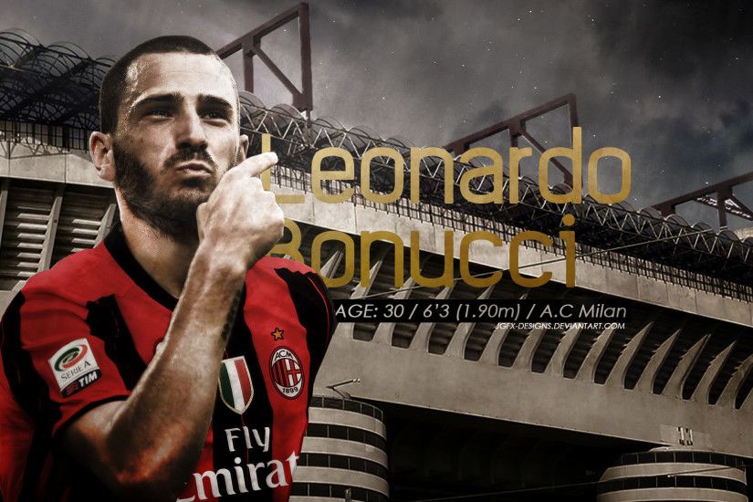 ... Leonardo Bonucci - AC Milan by jgfx-designs