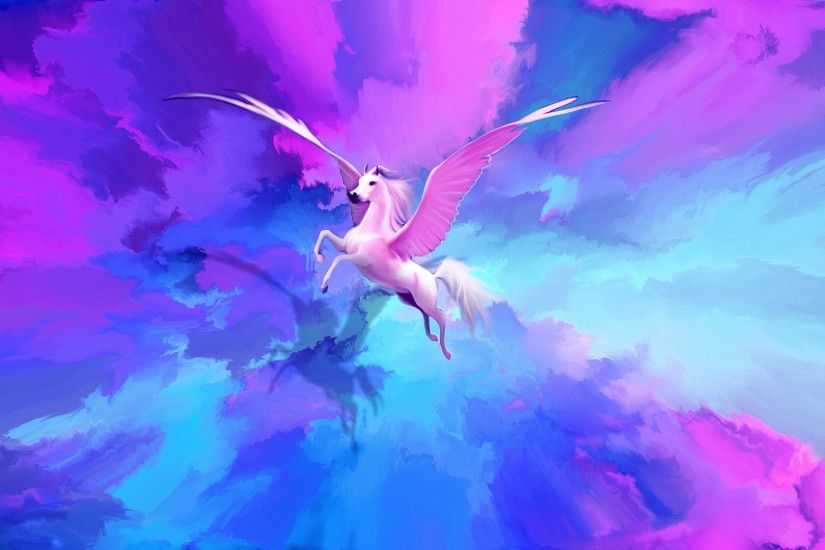 Art Horses Pegasus Wings