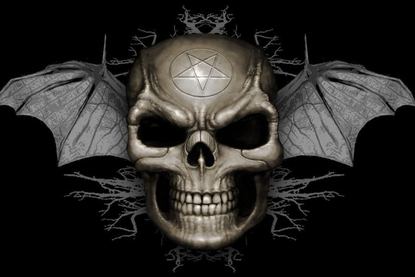 Evil skull bat wallpapers, HD Desktop Wallpapers