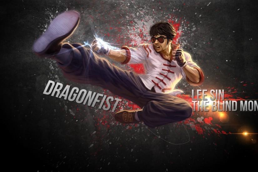 Lee Sin - League Of Legends Wallpaper
