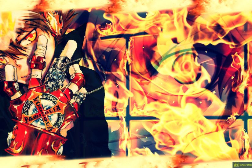 ... Tsuna Sawada Wallpaper - @Katekyo Hitman Reborn by Kingwallpaper