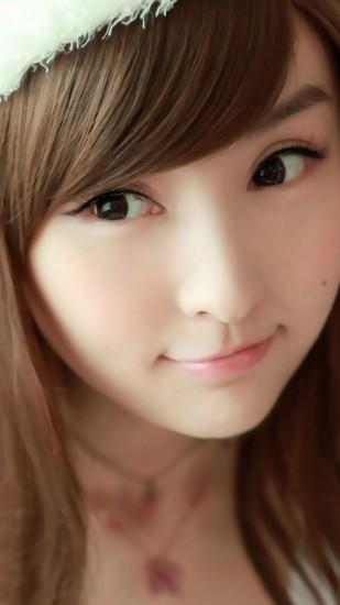 Cute Asian Girl iPhone 6 Plus Wallpaper HD