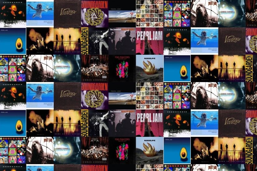 Pearl Jam Ten Soundgarden Superunknown Nirvana Nevermind Wallpaper Â« Tiled  Desktop Wallpaper