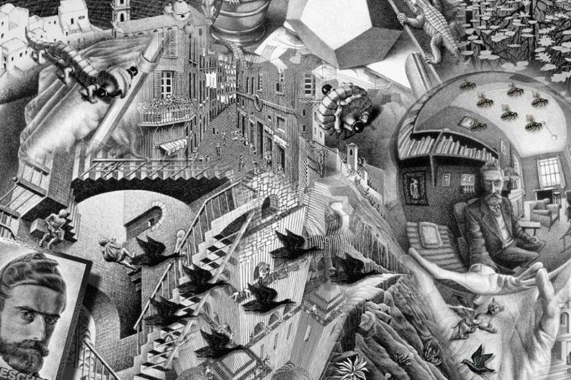 Mc Escher Desktop Wallpapers (32 Wallpapers)
