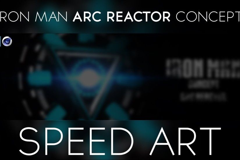 Iron Man Arc Reactor Concept | Speed art | Cinema 4D and Photoshop CC