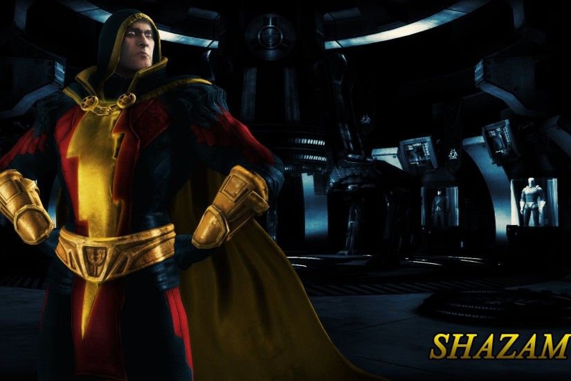 In the 7th wallpaper is Shazam (Regime) from Injustice - Gods Among Us