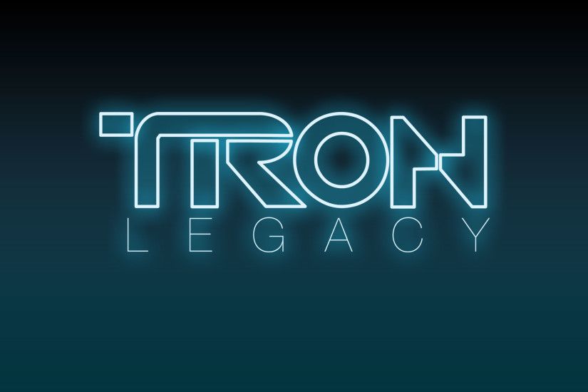 Disney's Tron: Legacy Movie Logo wallpaper - Click picture for high  resolution HD wallpaper