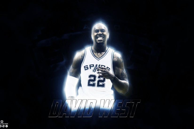 David West San Antonio Spurs 2015 Wallpaper