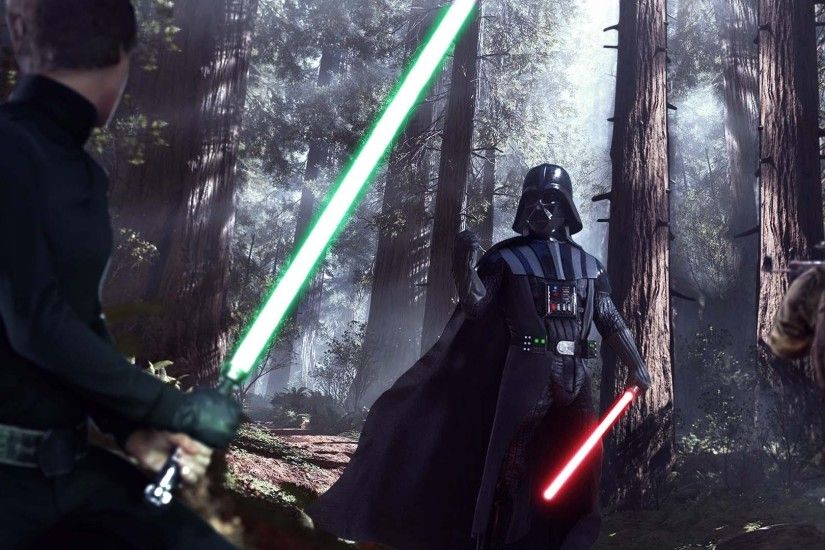 Star Wars Battlefront Luke vs Darth Vader Wallpaper With Download by Gully