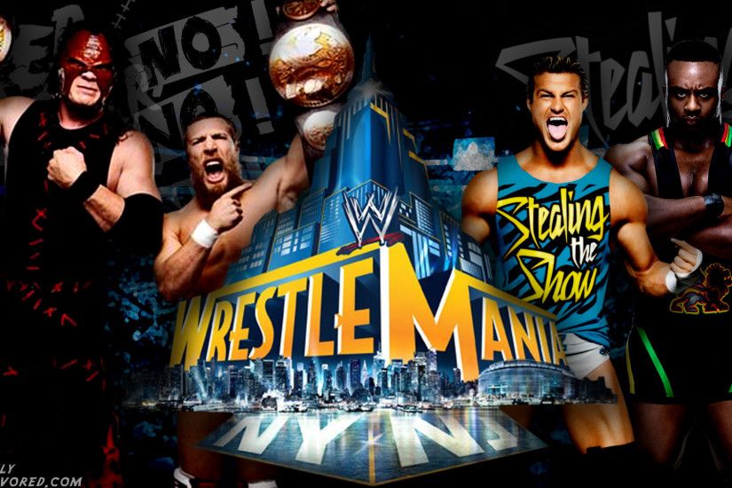 Team Hell No vs Dolph Ziggler and Big E Langston - WrestleMania 29