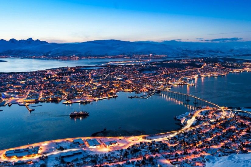 Tromso Winter Evening Norway