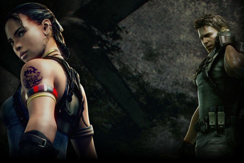 Resident Evil 5 images Chris and Sheva HD wallpaper and background photos