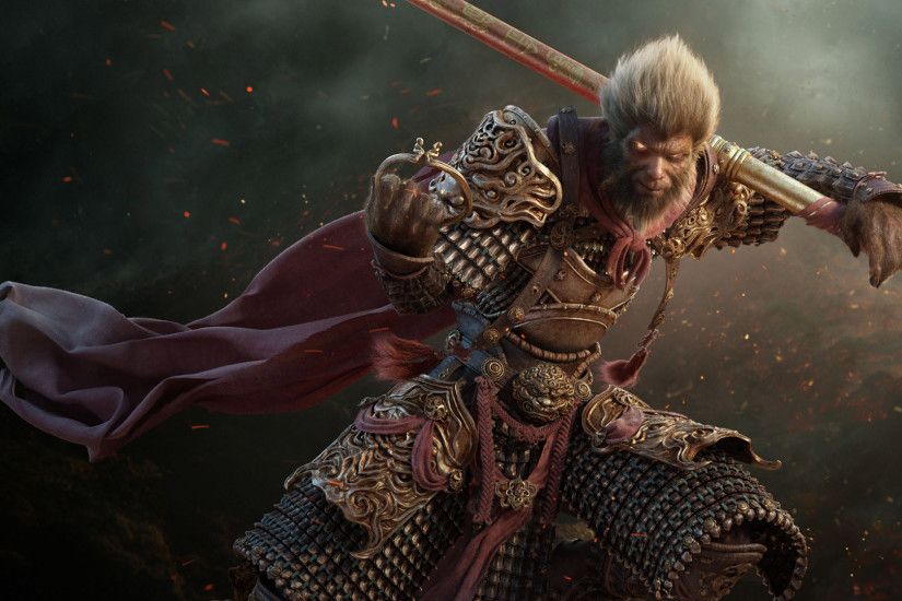 Wukong 3D , The Monkey King. Realistic , Wallpaper