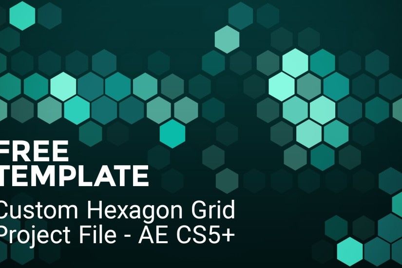 Free Hex Grid - After Effects Freebie