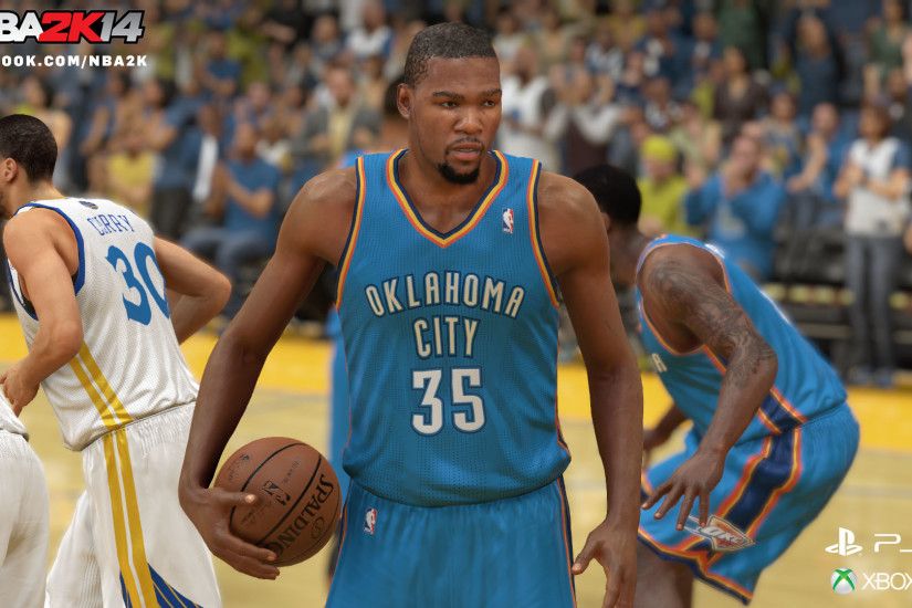 Kevin Durant, Oklahoma City Thunder, NBA 2K14 - 1920x1080 .