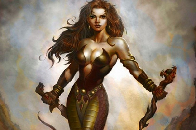 1136 Women Warrior HD Wallpapers | Backgrounds - Wallpaper Abyss - Page 7